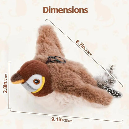 Oiseau volant interactif pour Chat Pawkit