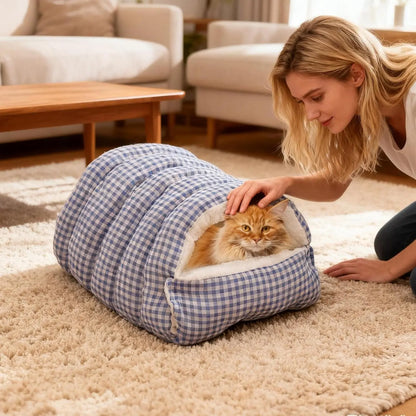 Lit grotte pour Chat Pawkit