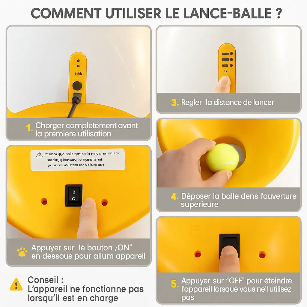 Lanceur automatique de balles pour chien Pawkit