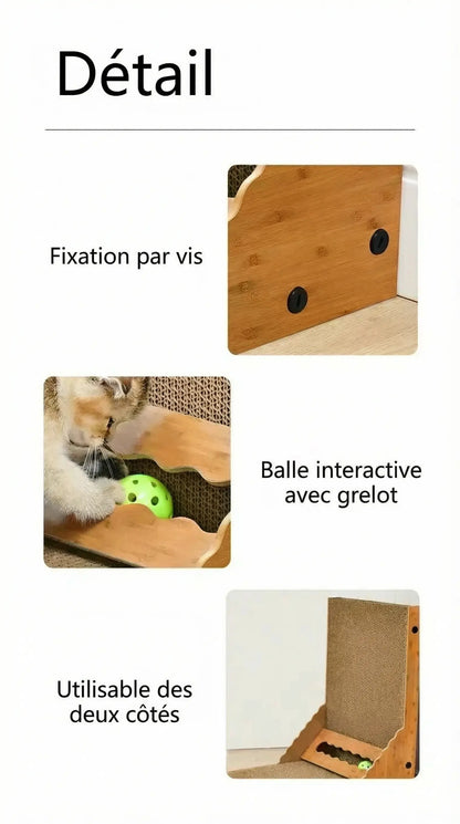Griffoir Vertical Premium pour Chat - Pawkit