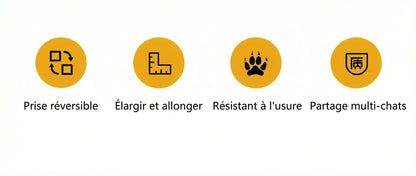 Griffoir Vertical Premium pour Chat - Pawkit