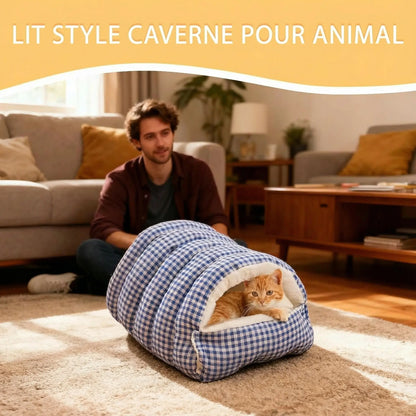 Lit grotte pour Chat Pawkit