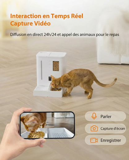 Bol Intelligent 2-en-1 avec Caméra Pawkit