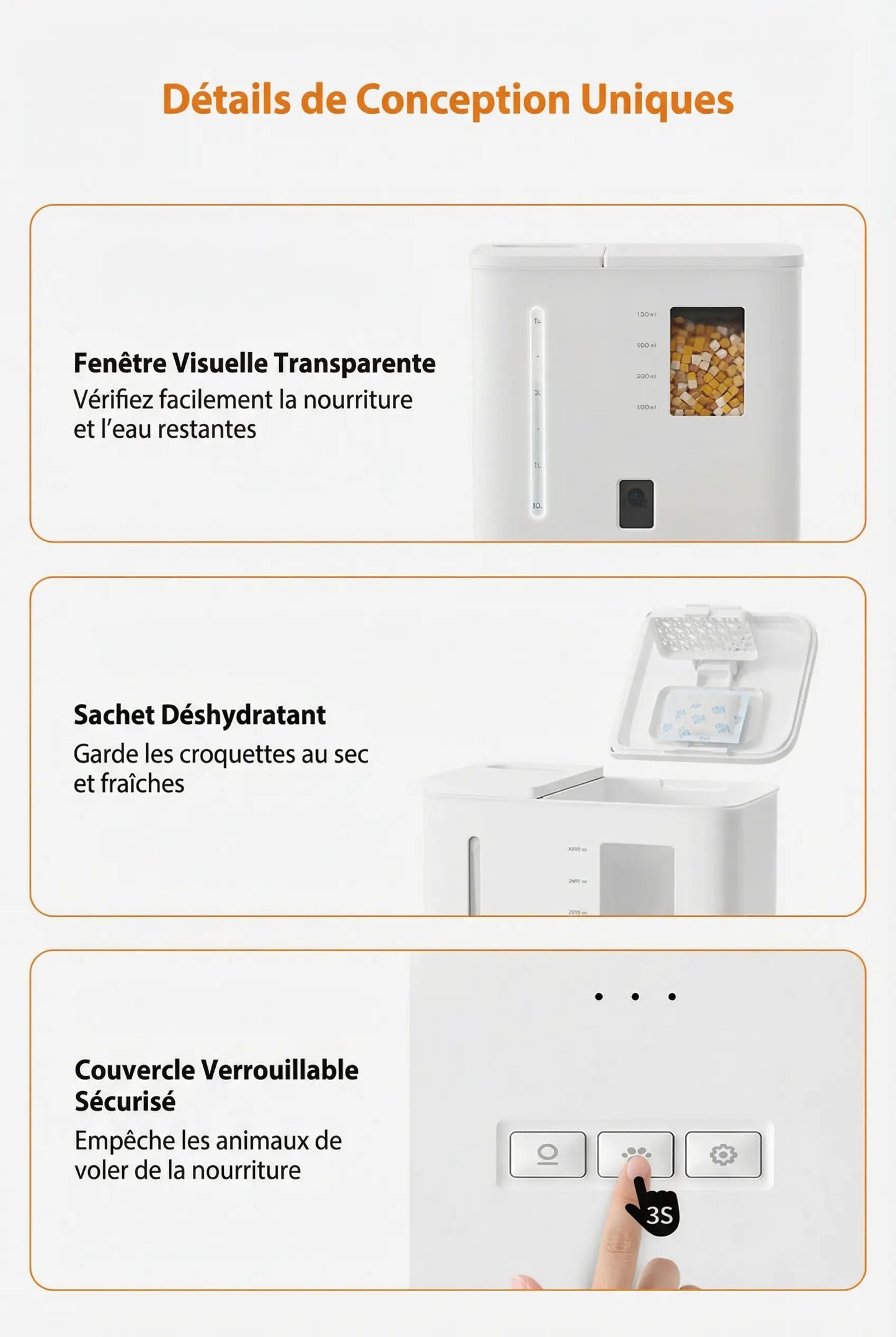 Bol Intelligent 2-en-1 avec Caméra Pawkit