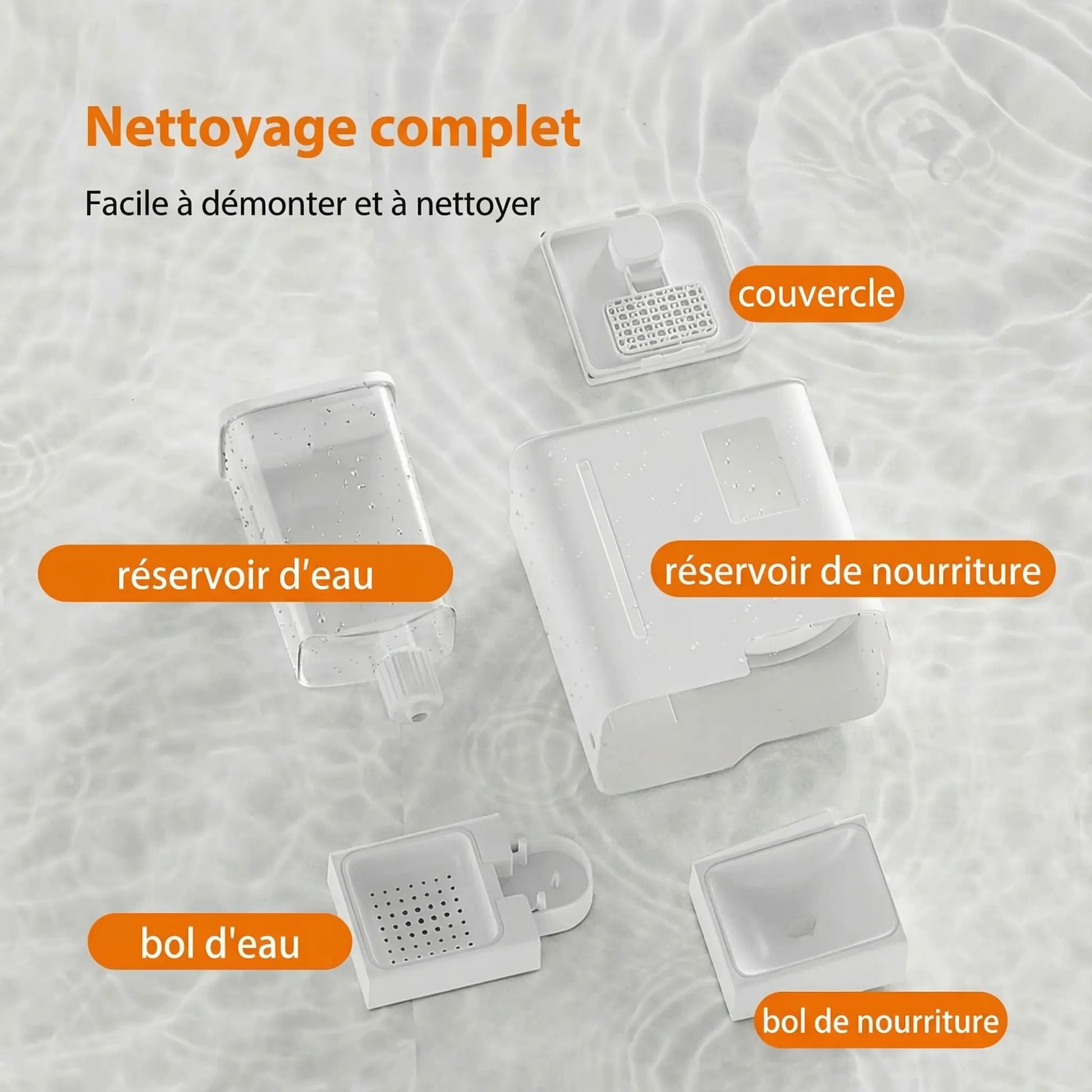 Bol Intelligent 2-en-1 avec Caméra Pawkit