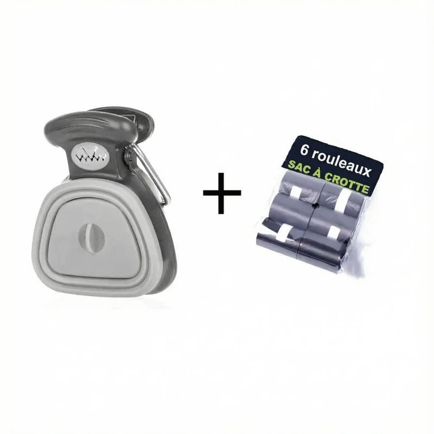 Ramasse Crottes Pliable avec Sacs Biodégradables Inclus Pawkit