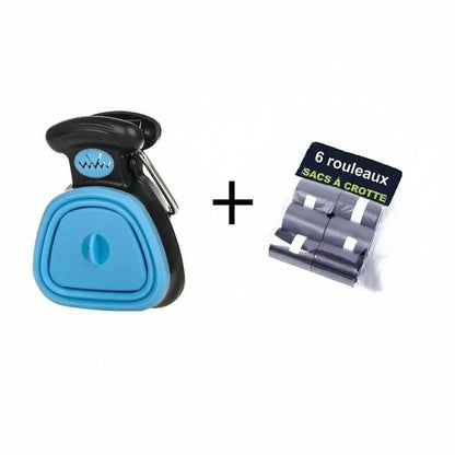 Ramasse Crottes Pliable avec Sacs Biodégradables Inclus Pawkit