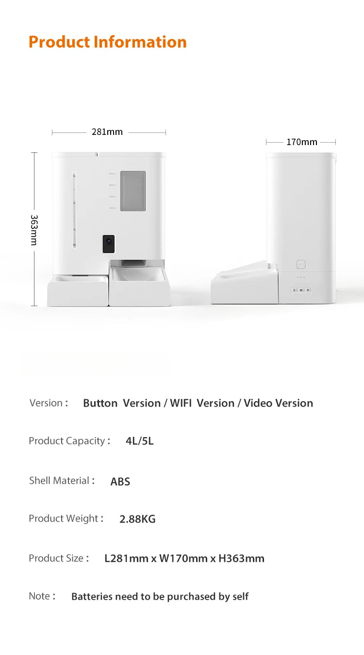 Bol Intelligent 2-en-1 avec Caméra