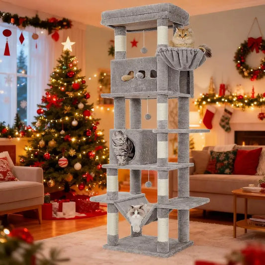 Arbre à Chat XXL Multi-Niveaux Pawkit